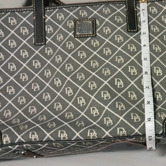 Dooney & Bourke Charleston Tote width 16", height 10" - Picture 13 of 14